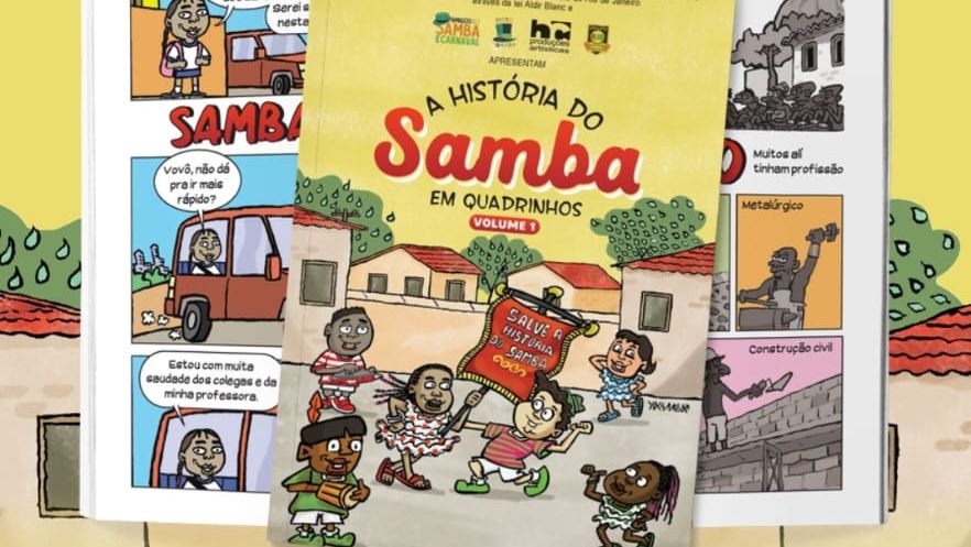 Livro "A história do Samba em Quadrinhos " - Baixe gratuitamente.