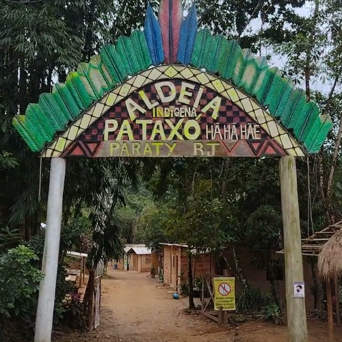 Visita a aldeia Pataxó em Paraty