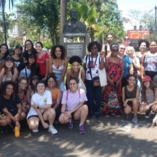 Caminhada pelos Quilombos históricos do século XIX, na cidade de Santos