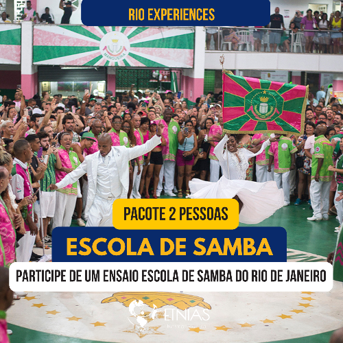 Experiência Noturna em Escola de Samba Carioca para 02 Pessoas