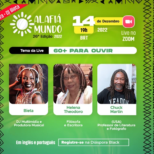 60+ Para Ouvir - Helena Theodoro conversa com DJ Bieta (Brasil) e Chuck Martin ( USA)